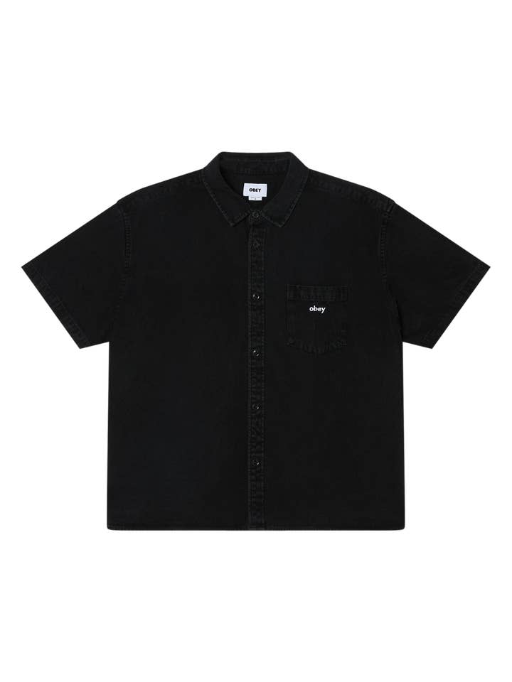 OBEY OWENS DEMIM SHIRT SS for wholesale by OBEY Clothing