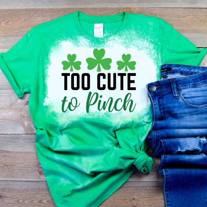 Camiseta del Día de San Patricio de Too Cue To Pinch para venta al por mayor de Londas Trendy Tees