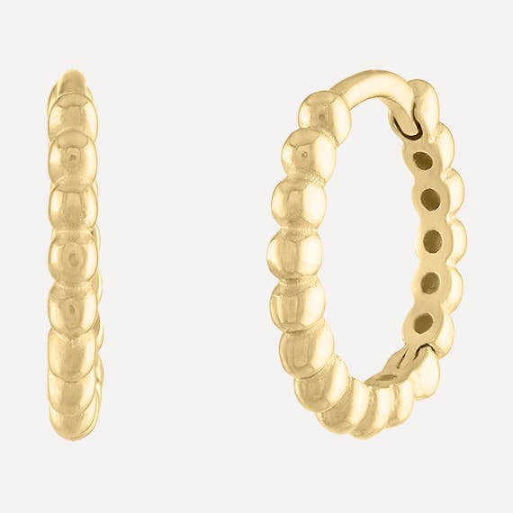 Mini Beaded Huggies for wholesale by Kelly Bello Design