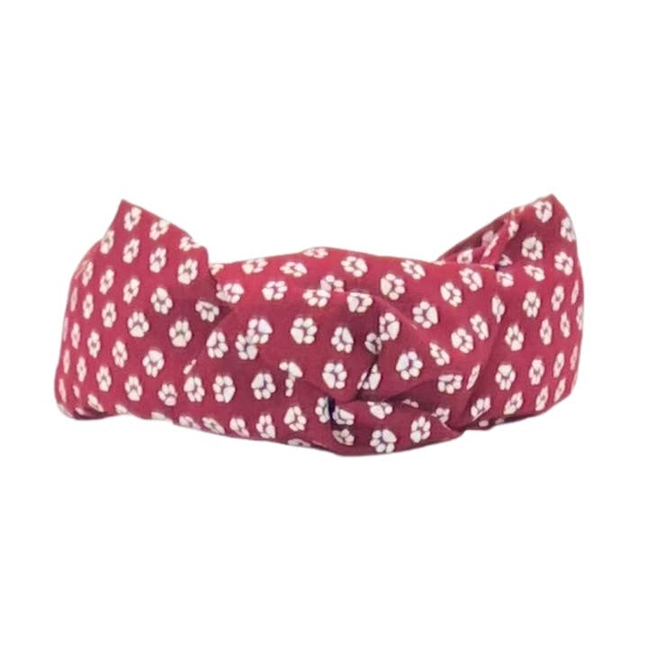 Pretty Happies – Engroshandel Pandebånd - Dame – Rødbrune og hvide poteaftryk2