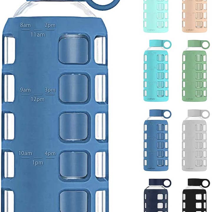 purifyou - Wholesale Water Bottle - purifyou® Premium Glass Water Bottle