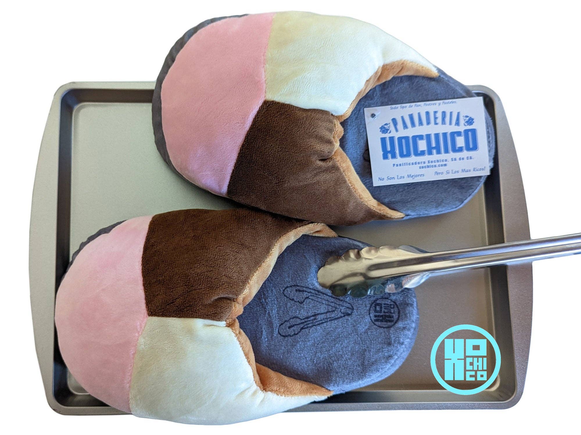 Xochico - Wholesale Slippers - Women's - PANtuflas!! Pan Dulce Plush slippers12