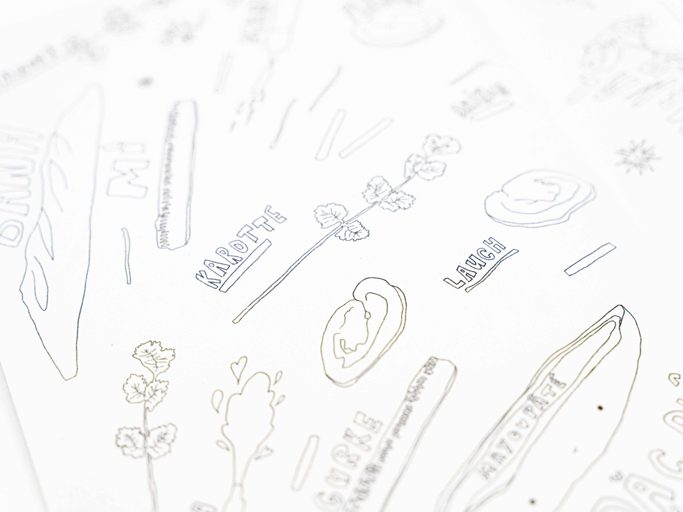 reisundpapier - Wholesale Coloring & Activity Book - Kids & Baby - Zine, Vietnamese coloring motifs10