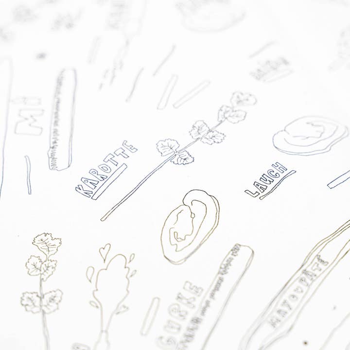 reisundpapier - Wholesale Coloring & Activity Book - Kids & Baby - Zine, Vietnamese coloring motifs10