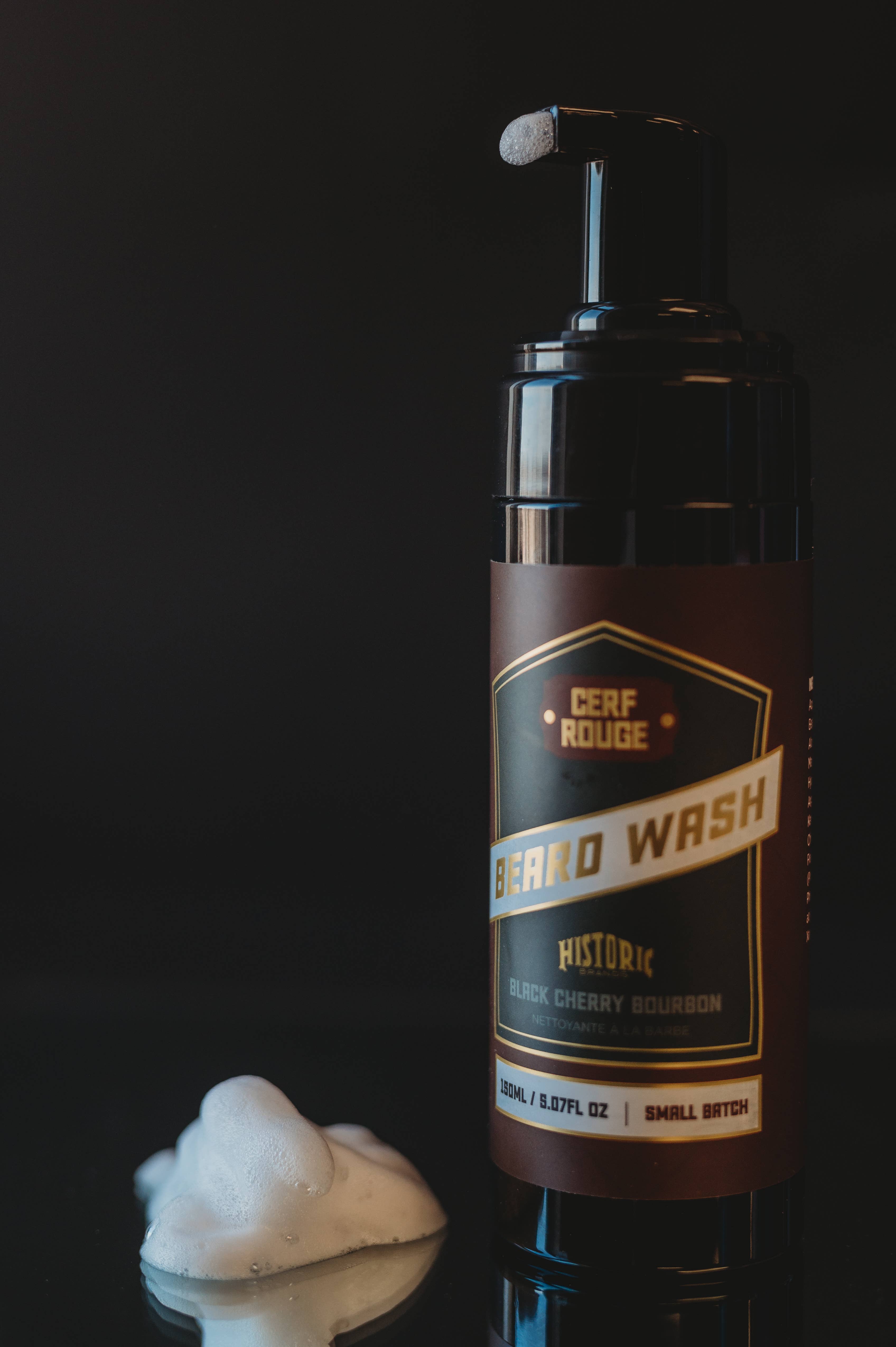 Historic Brands - Vente Lotions/shampoings pour la barbe - Savon moussant pour barbe | Cerf Rouge1