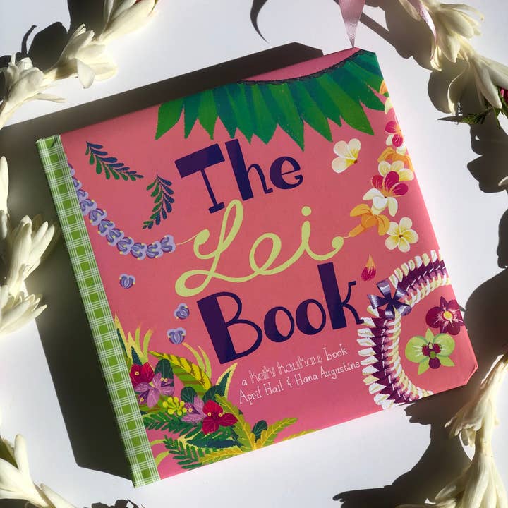 The Lei Book for wholesale by Keiki Kaukau - Hawai‘i's Toy Company