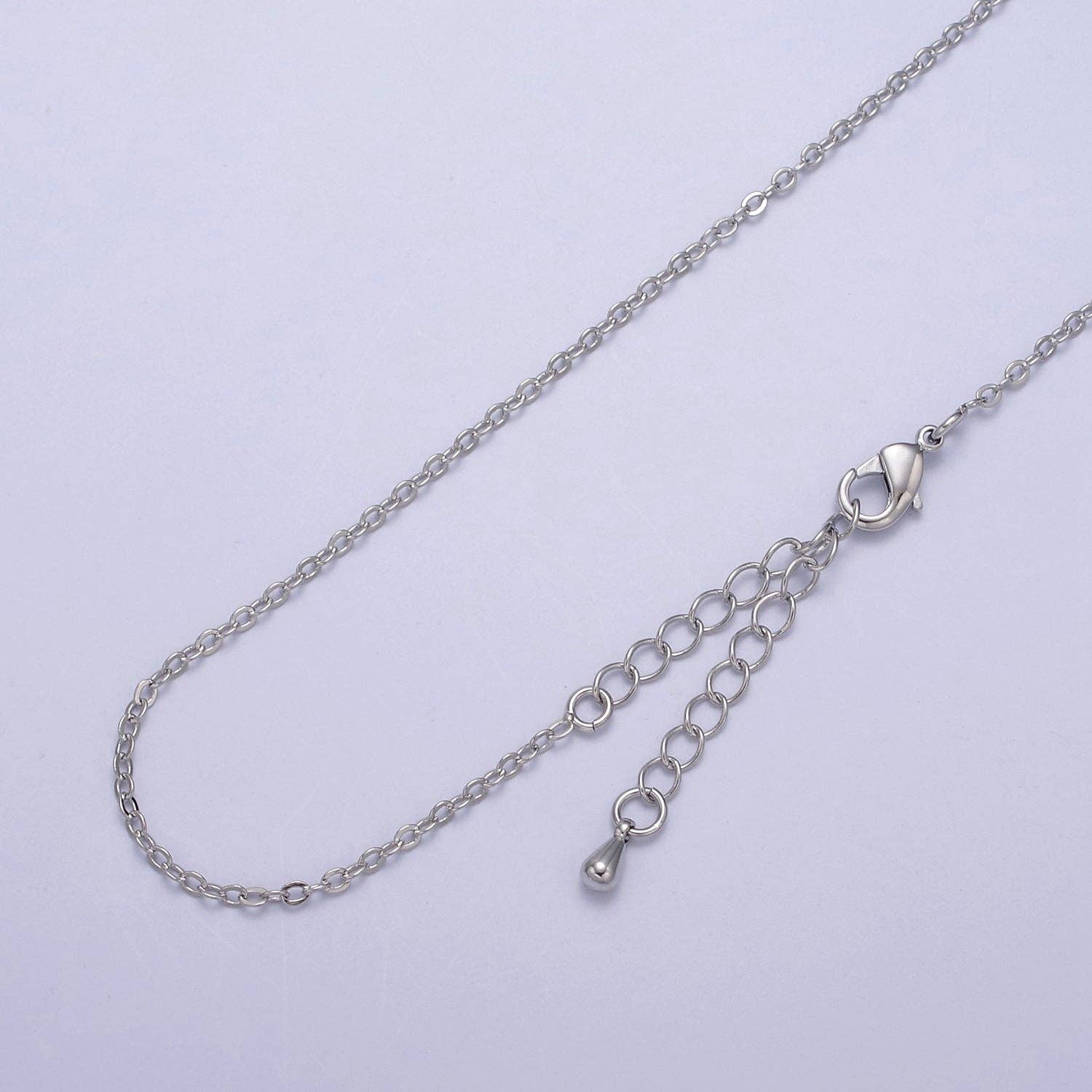 Aim Eternal - Wholesale Link & Chain Necklace - 15.5"+2" Gold Filled Dainty 1.3 mm Cable Chain Necklace1