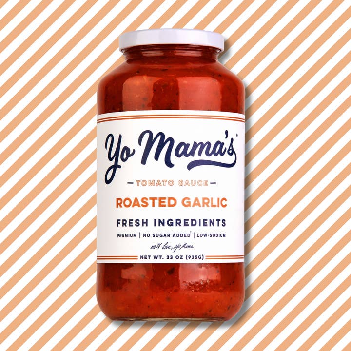 Yo Mama's Foods - Wholesale Sauce - 33 OZ Roasted Garlic1