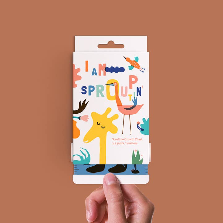 Growth Chart for Kids - Scrollino I am Sproutin’ Up and other Purchase Wholesale growth chart. Free Returns & Net 60 Terms on Faire trending on Faire.
