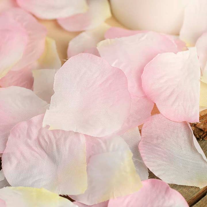 Factory Direct Craft - Wholesale Artificial flowers - Bag of 300 Faux Silk Flower Rose Petals - Select Color 5