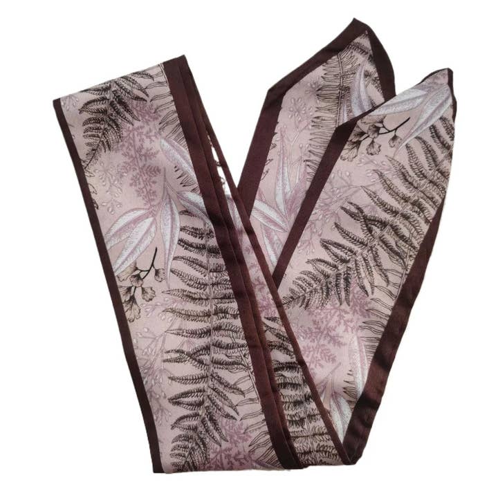 Funkyrel® Atzbranding Limited - Wholesale Scarf – Women's - Scarvii - Plant-Print Neck Scarf - Classic & Soft1