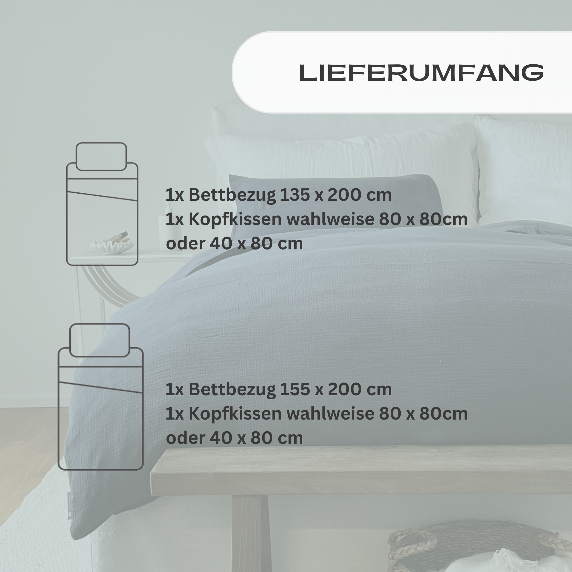 von Herzen - Wholesale Bedding Set - MUSLIN BED LINEN3