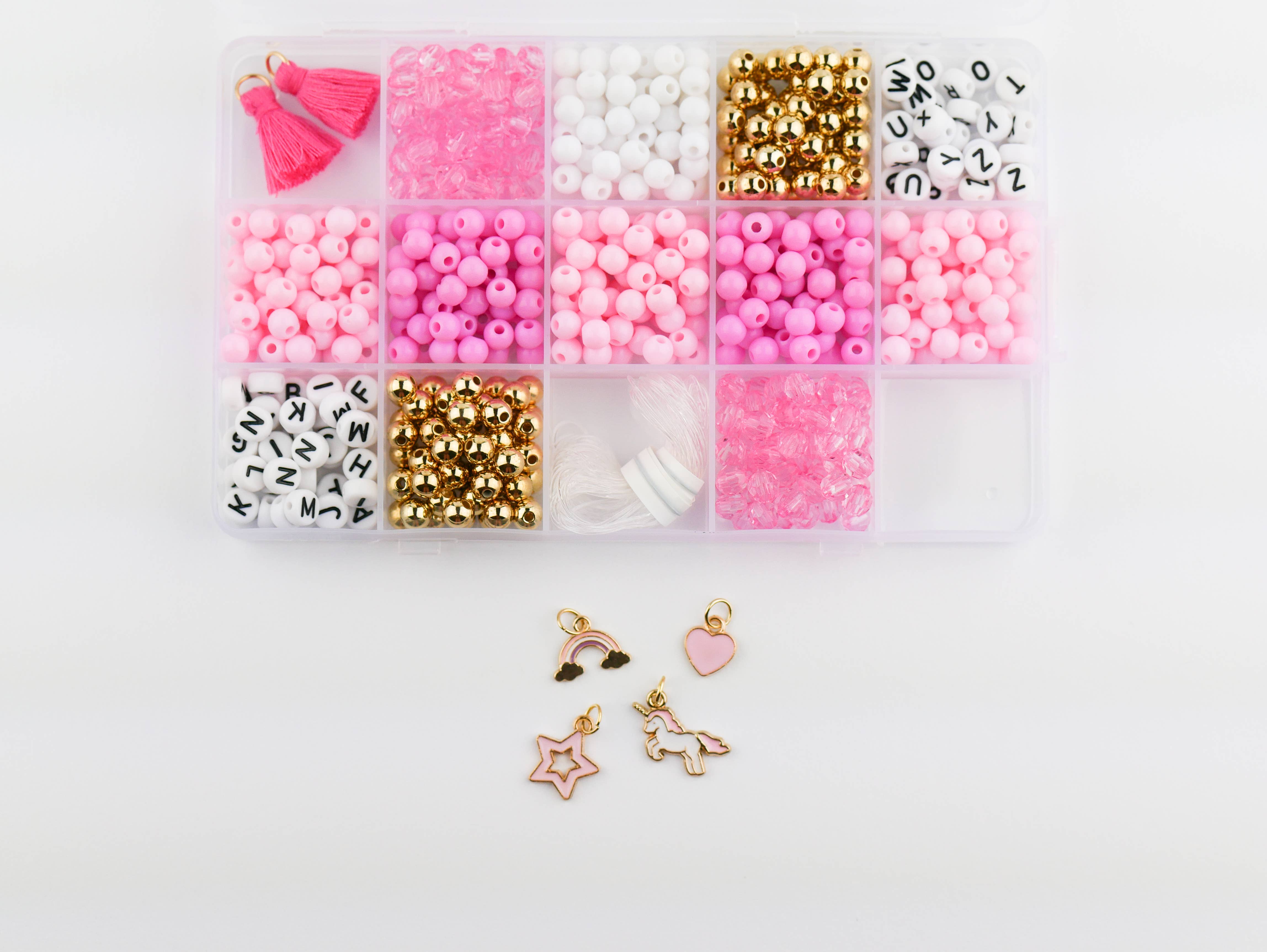 Stacked Sweetly - Wholesale DIY Jewelry - Kids - Unicorn Dreams DIY Stretchy Bracelet Craft Kit7