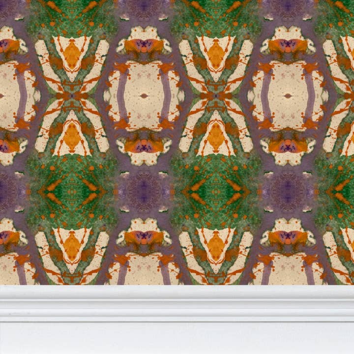 Tiger Lily Wallpaper for wholesale by B.Maraffi Art and Home