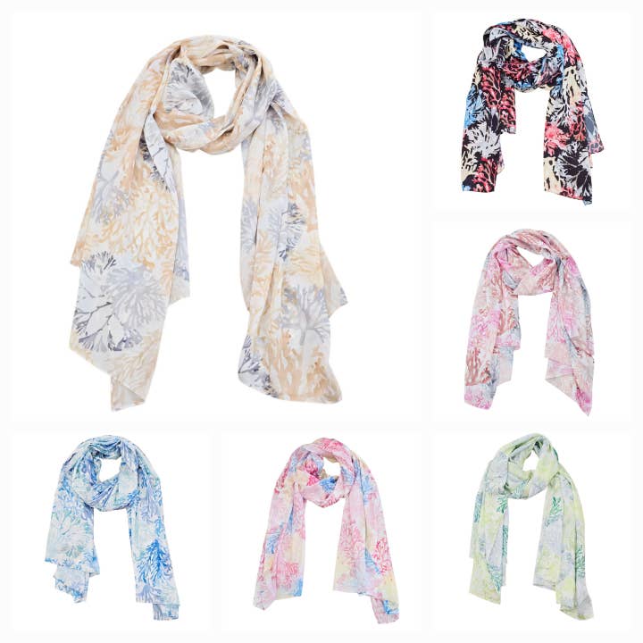 Seidige lange Schals 323 für den Großhandel von Nola by bijusol