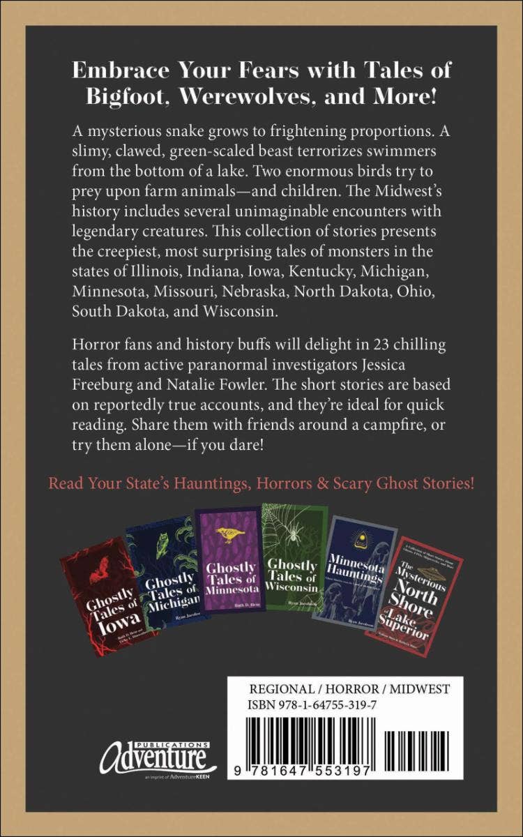AdventureKEEN - Wholesale Horror & Paranormal - Monsters of the Midwest 2e1