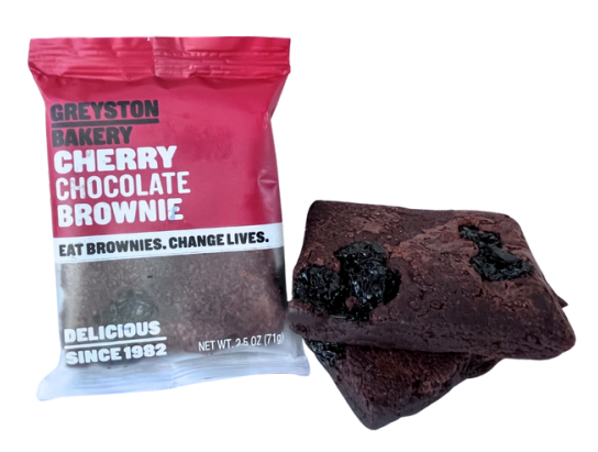 Greyston Bakery, Inc. - Vente Brownies - Brownie au chocolat et cerise 241