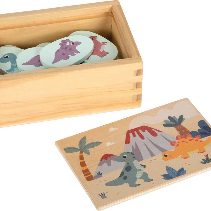 small foot - Wholesale Wood Toy - Kids - Memo “Dino” FSC 100% | board game | wooden toys3