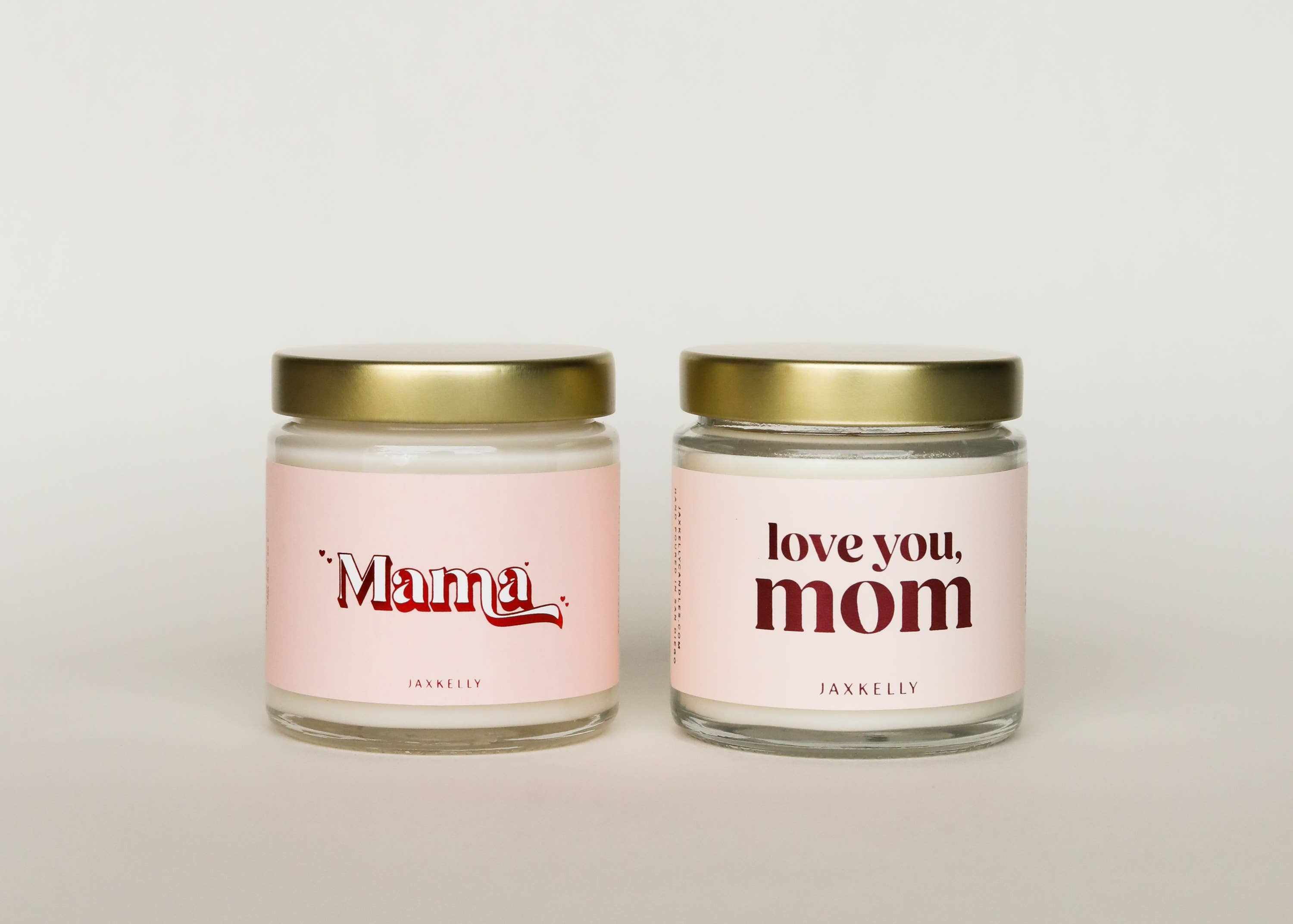 JaxKelly Candles - Vente Bougie en bocal - Fête des Mères - 4oz - Bougies de Célébration Maman2