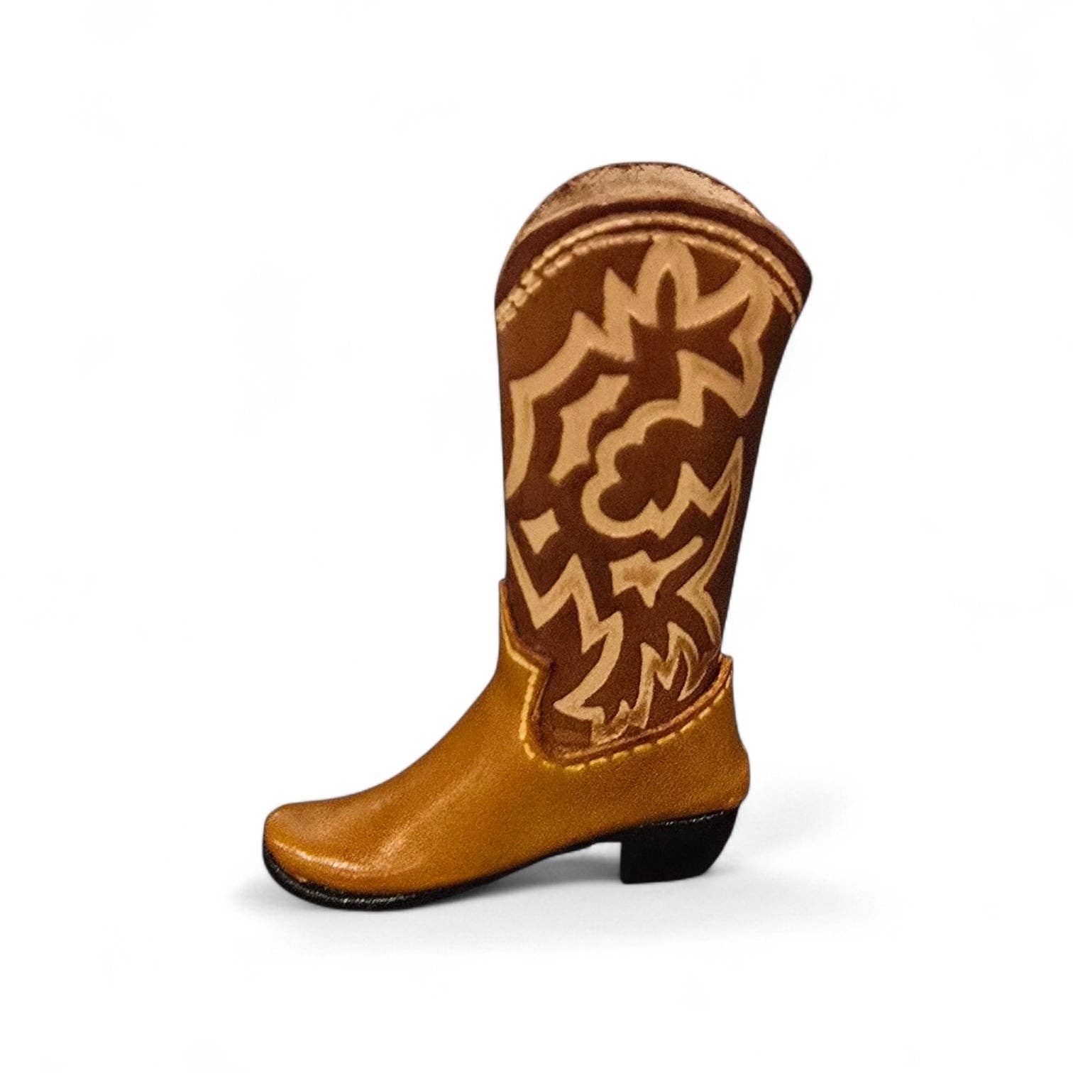 Sunflower Handmade leather inc – Großhandel Schlüsselanhänger – Damen – Handgefertigter Schlüsselanhänger aus Leder in Form eines Cowboyboots6