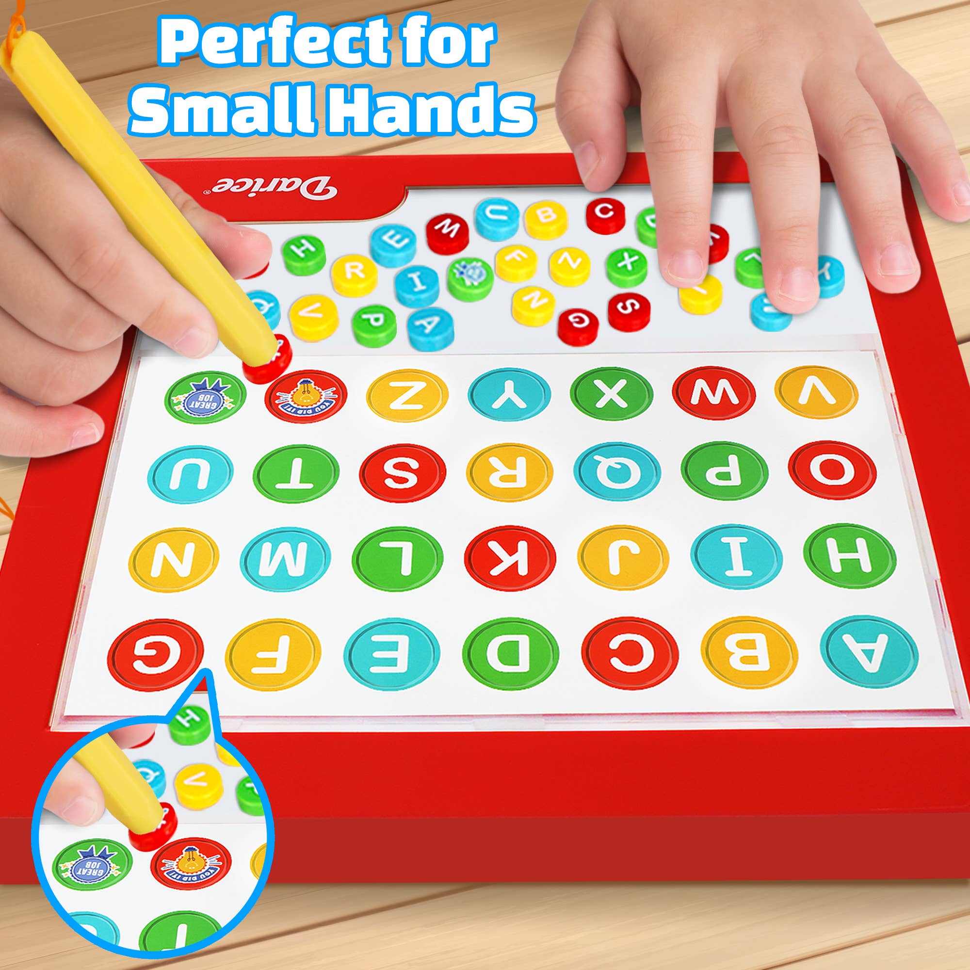 The Toy Group - Wholesale Magnet - ABC Magna Dots- Darice6