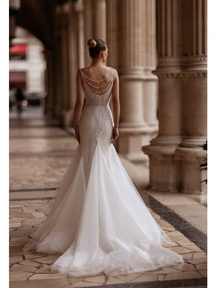 MischkaCo – Großhandel Abendkleid – Damen – Klassisches modernes Brautkleid 5610