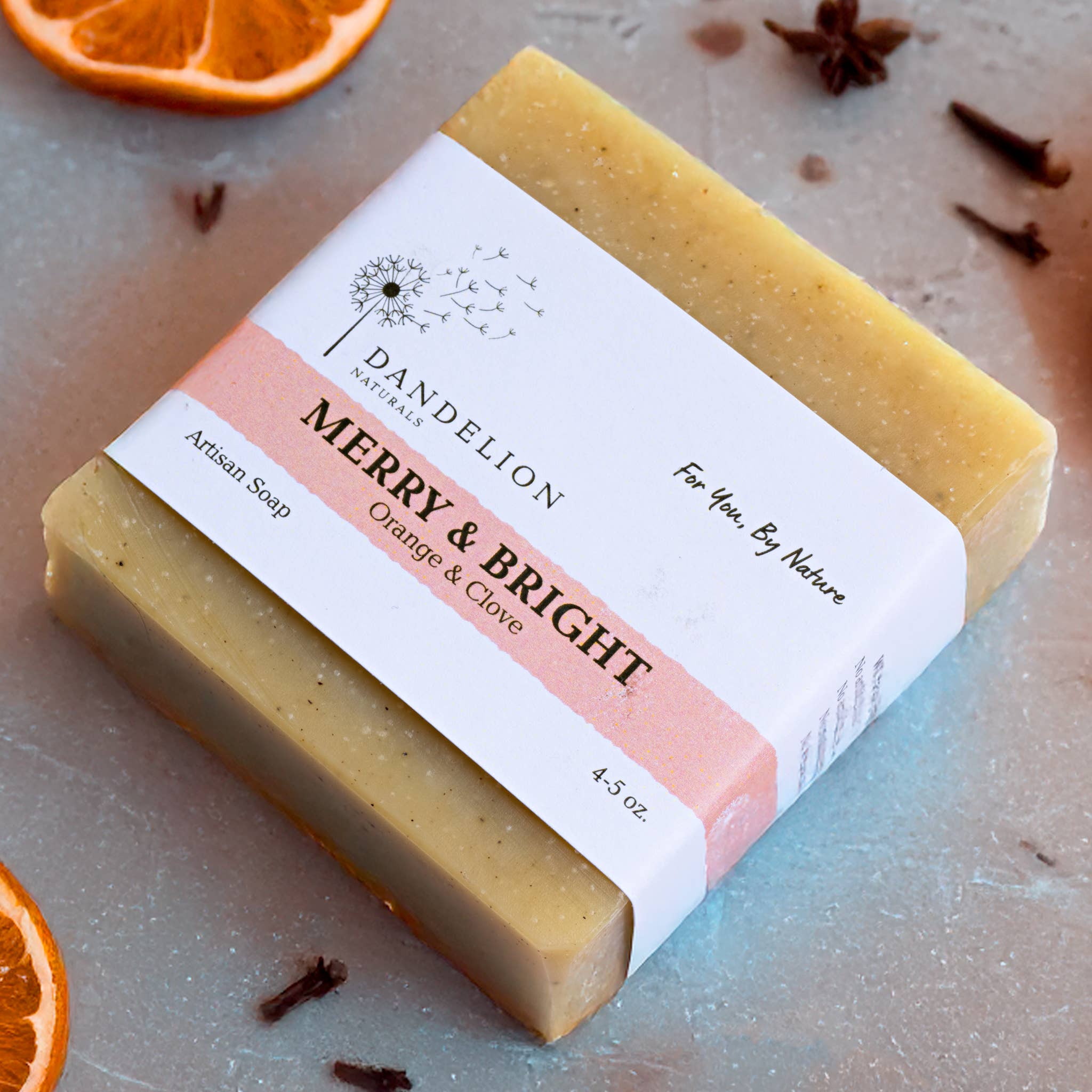 Dandelion Naturals - Venta al por mayor Pastilla de jabón - Jabón de Barra Festivo Alegre y Brillante - Edición Limitada1