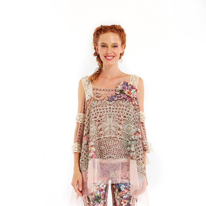 Blusa sciallata - Feelin Bloomy per la vendita all'ingrosso da parte di IPNG Design