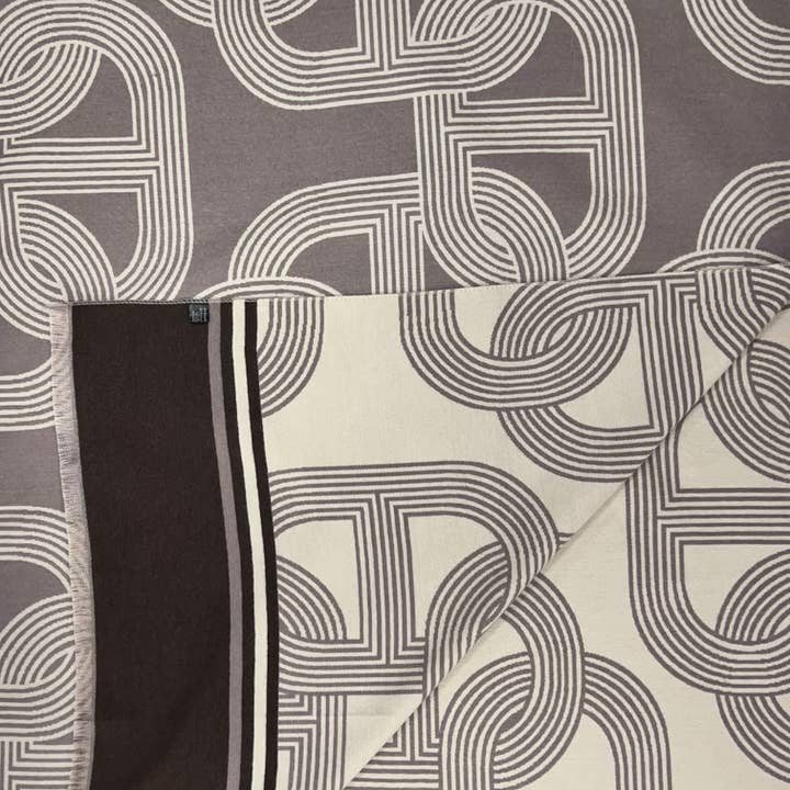 London Scarves – Großhandel Schal – Damen – Kaschmirmischung Kettenglieddruck14