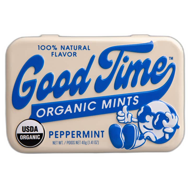 Big Sky Brands Inc. - Wholesale Mints - Good Time Organic Mints - Peppermint - 48ct