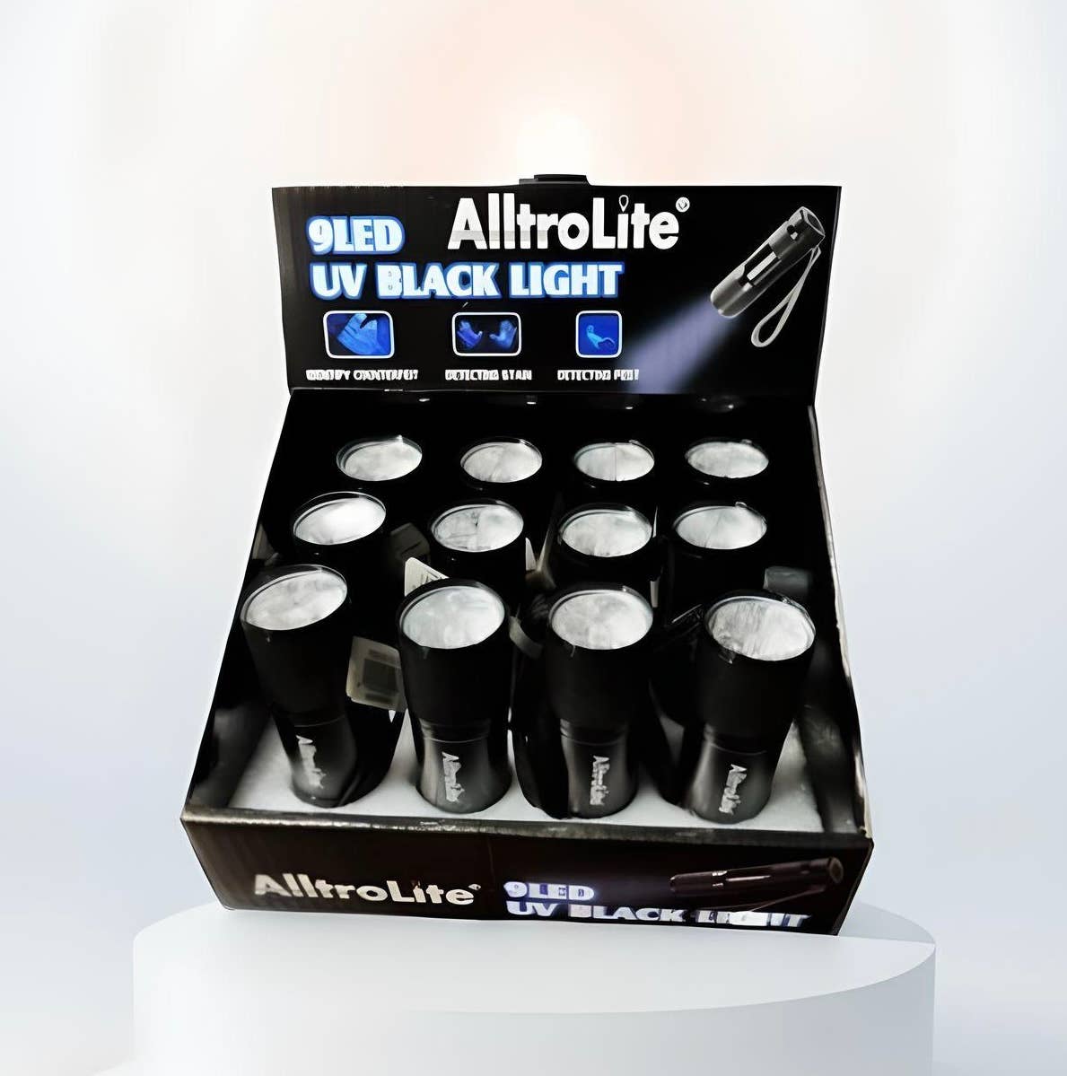 Alltronics (DBA Alltrolite) - Wholesale Flashlight - 9 LED Ultraviolet UV Blacklight Flashlight1