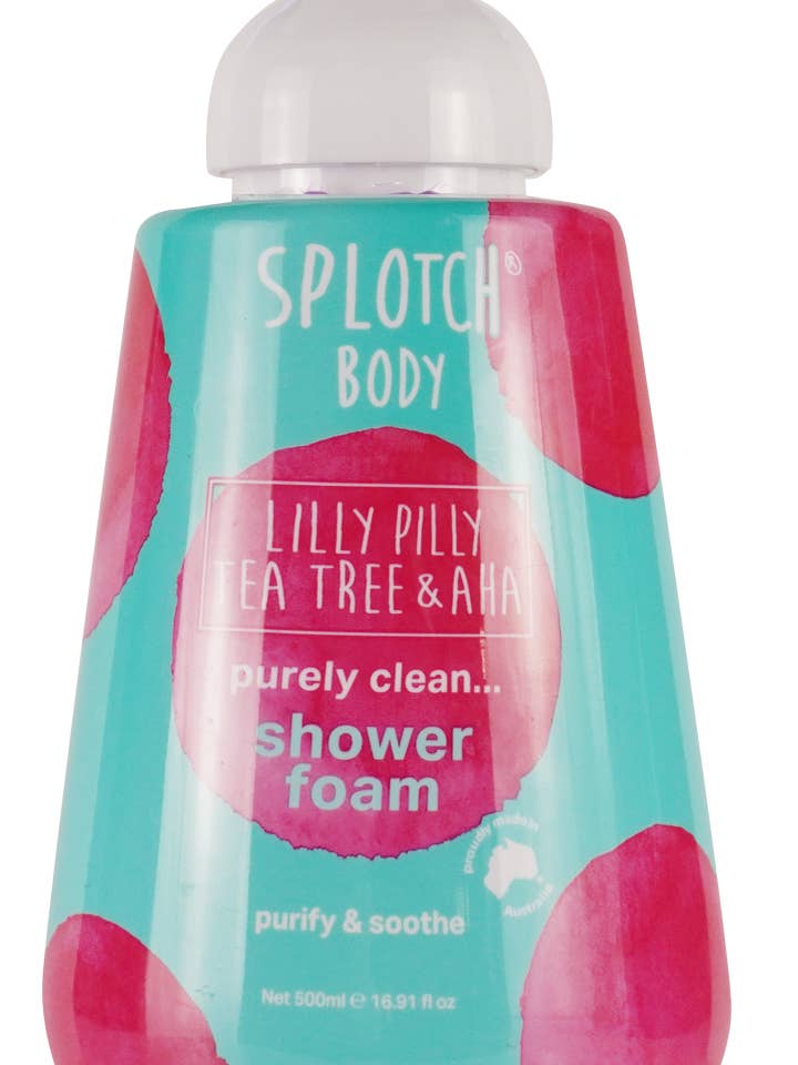 Lilly Pilly, Tea Tree & AHA Purely Clean…Shower Foam for wholesale by Cognescenti Pty Ltd