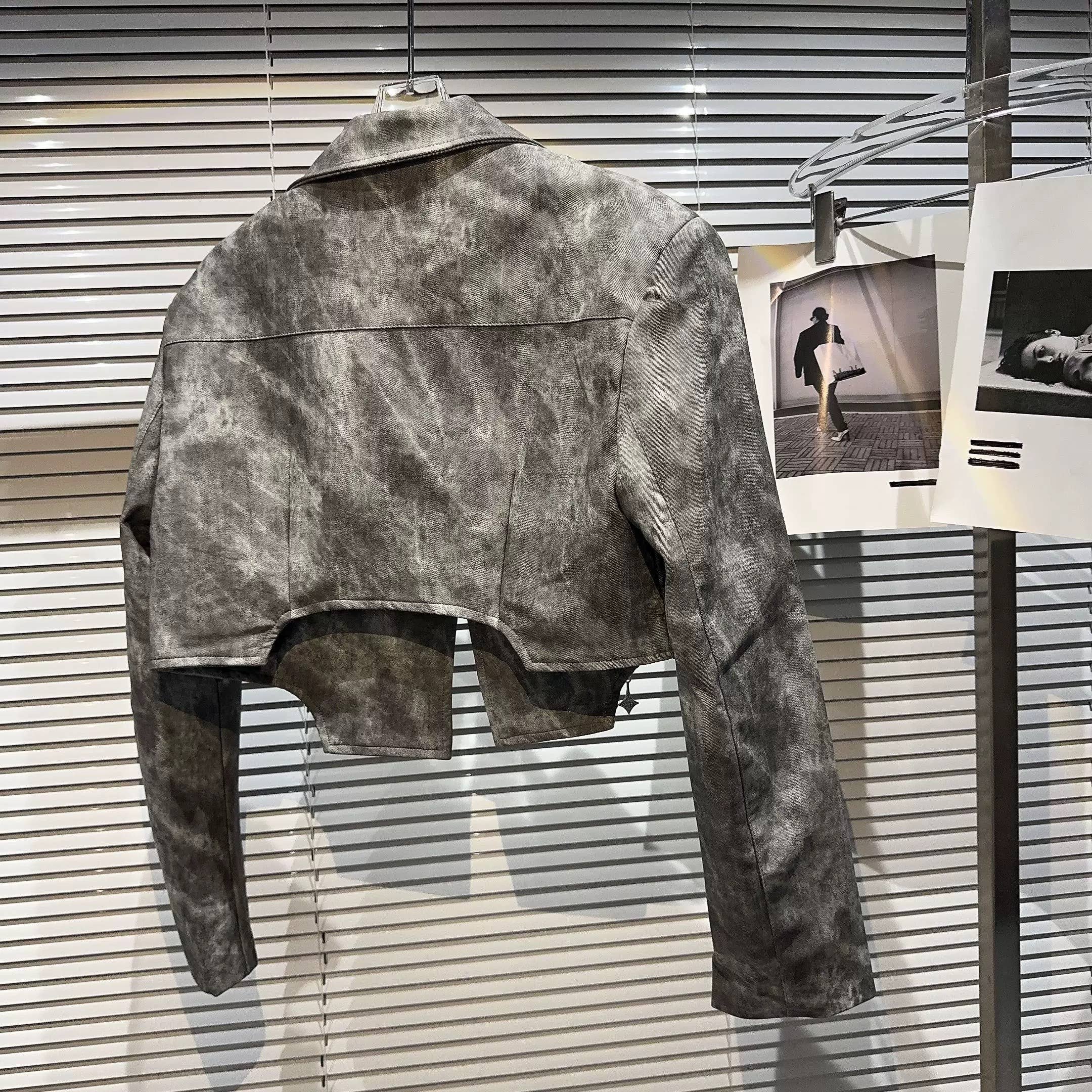 Productseeker - Wholesale Top & Skirt Set - Women's - SET220Y PU Leather Jacket & Studded Skirt Set – Fall Edge4