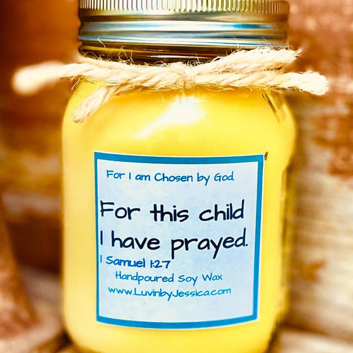 Christian Scripture Candle - Gift for Her & Mom #37 for wholesale by LuvinbyJessica.etsy.com