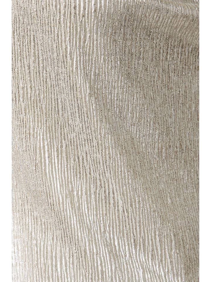 CHAMPAGNE COWL NECK S.P.G STRAP MINI DRESS for wholesale on Faire6