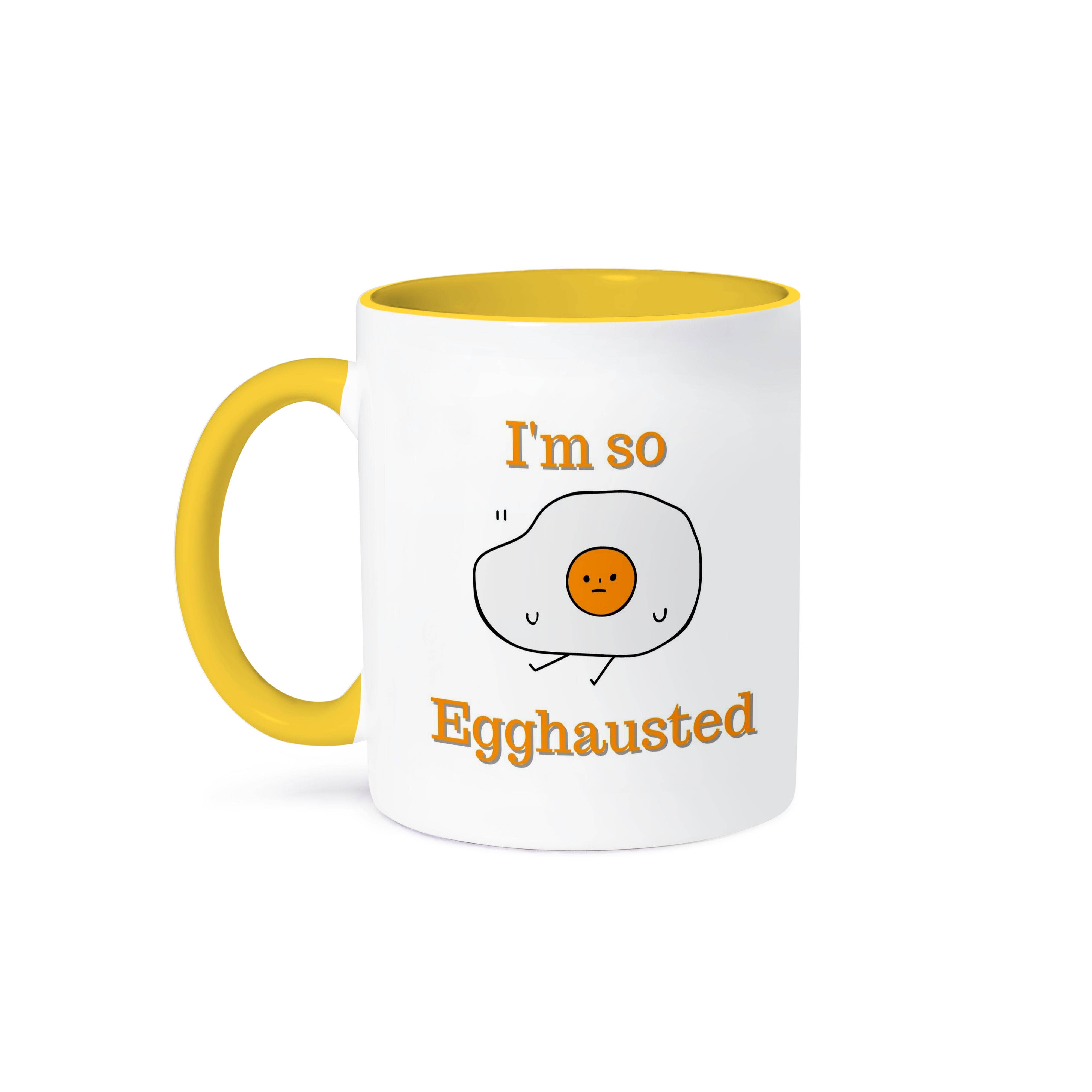 3dRose - Wholesale Coffee Mug - 3dRose, Funny Image of Egg with Text, Mug0