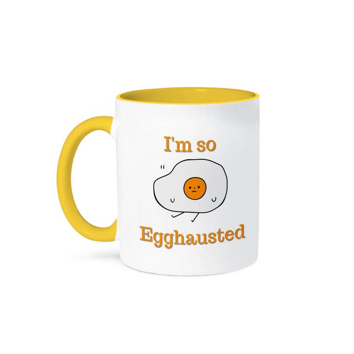 3dRose - Wholesale Coffee Mug - 3dRose, Funny Image of Egg with Text, Mug