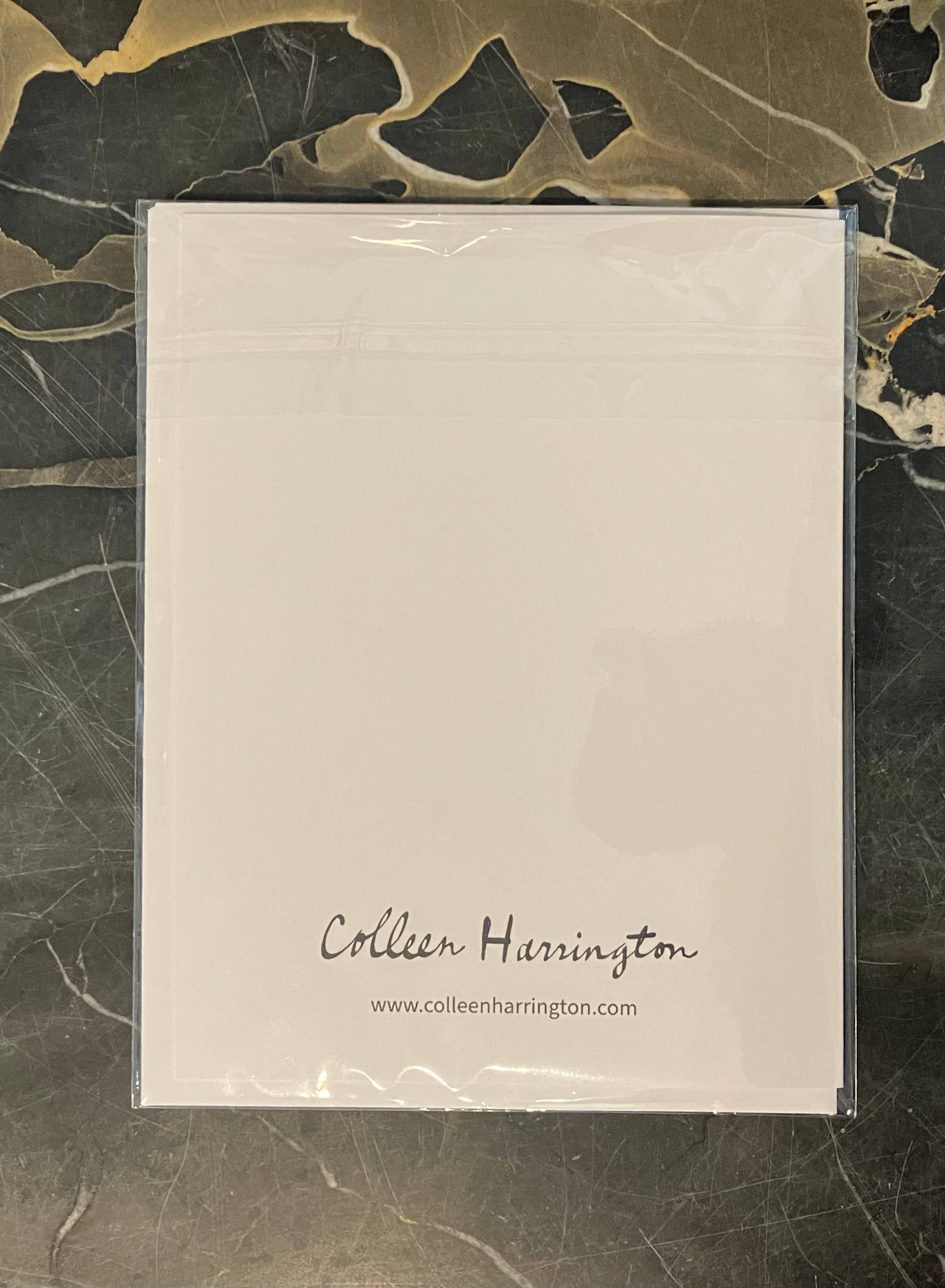 Colleen Harrington Studio - Vente Carte de vœux classique - Carte de vœux A2 - Allons au buste romain du musée d'art5