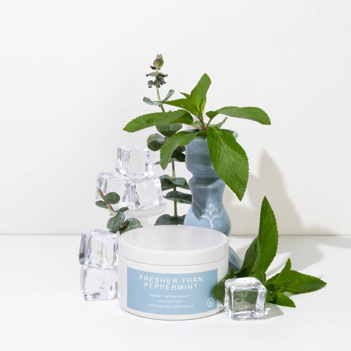 Fresher Than Peppermint Metal Tin for wholesale by Blank Mason