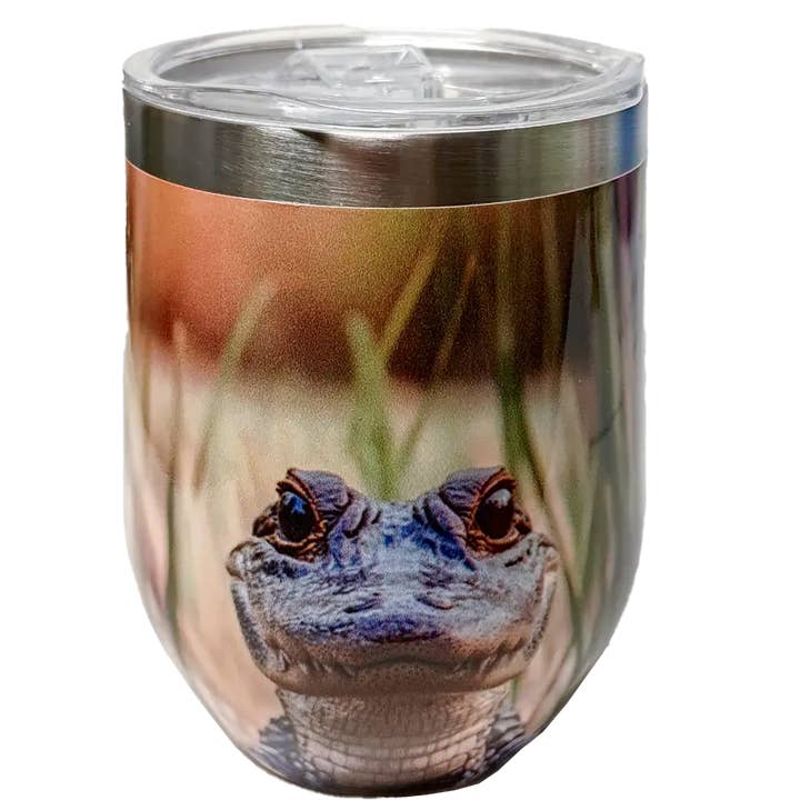 Gator Wine Tumbler for wholesale by Sea Creations