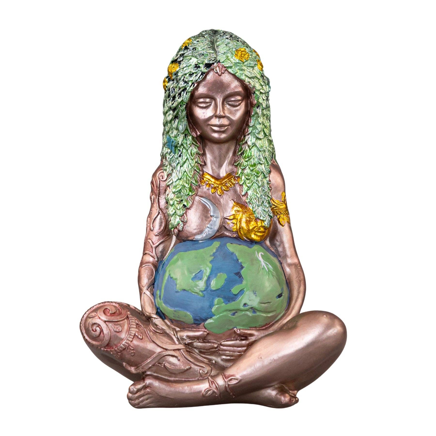 Down To Earth - Wholesale Sculpture - Goddess Gaia Statue: Millyear Mother Earth0