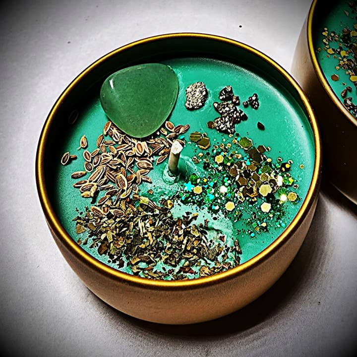 Bougie de manifestation RICH AS FU pour la vente par THUG MERMAIDD