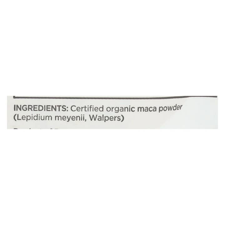 Ware Spark - Wholesale Protein/Superfood Powder - Navitas Naturals Maca Powder - Organic - 4 Oz - Case Of 12
