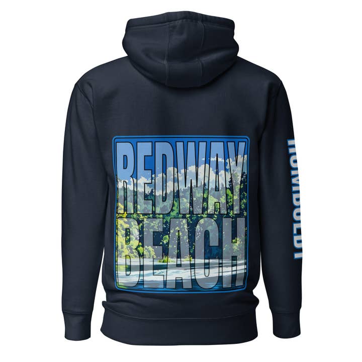 Redway Beach Humboldt Cotton Hoodie for wholesale by Humboldt Lost Coast Hoods