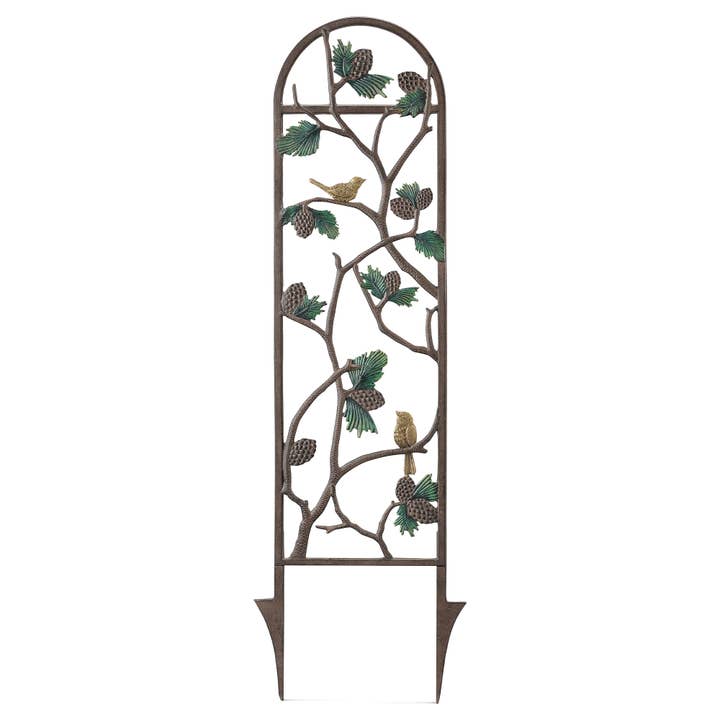 Bird and Pinecone Trellis (Spi for wholesale by SPI Home
