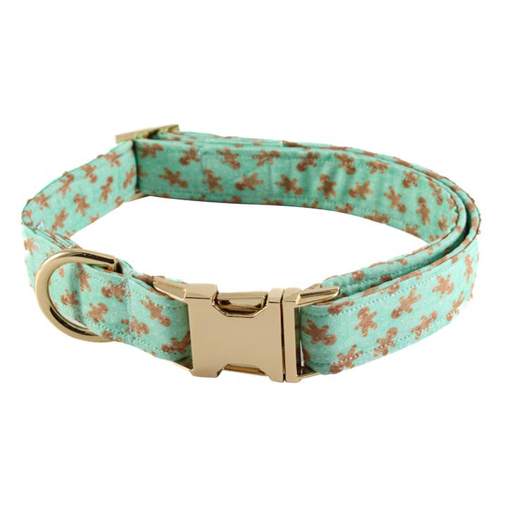 Collier pour chien en pain d'épices pour la vente par Pretty posh pups