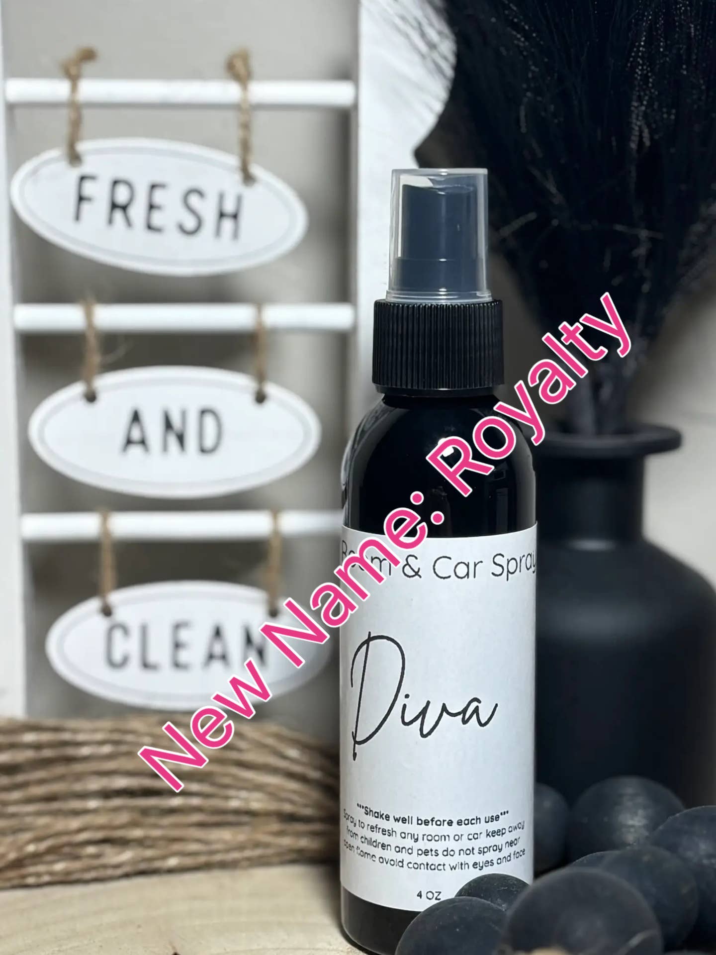 Pink August - Wholesale Room & Linen Spray - Royalty Room & Car Spray 1