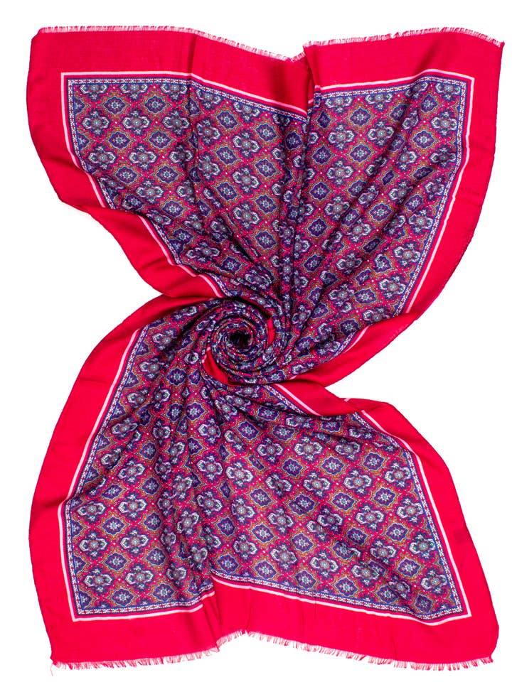 MINI CASHMERE PRINT STOLE 100% VI MADE IN PRC . PRINT STOLE for wholesale by Ayfee