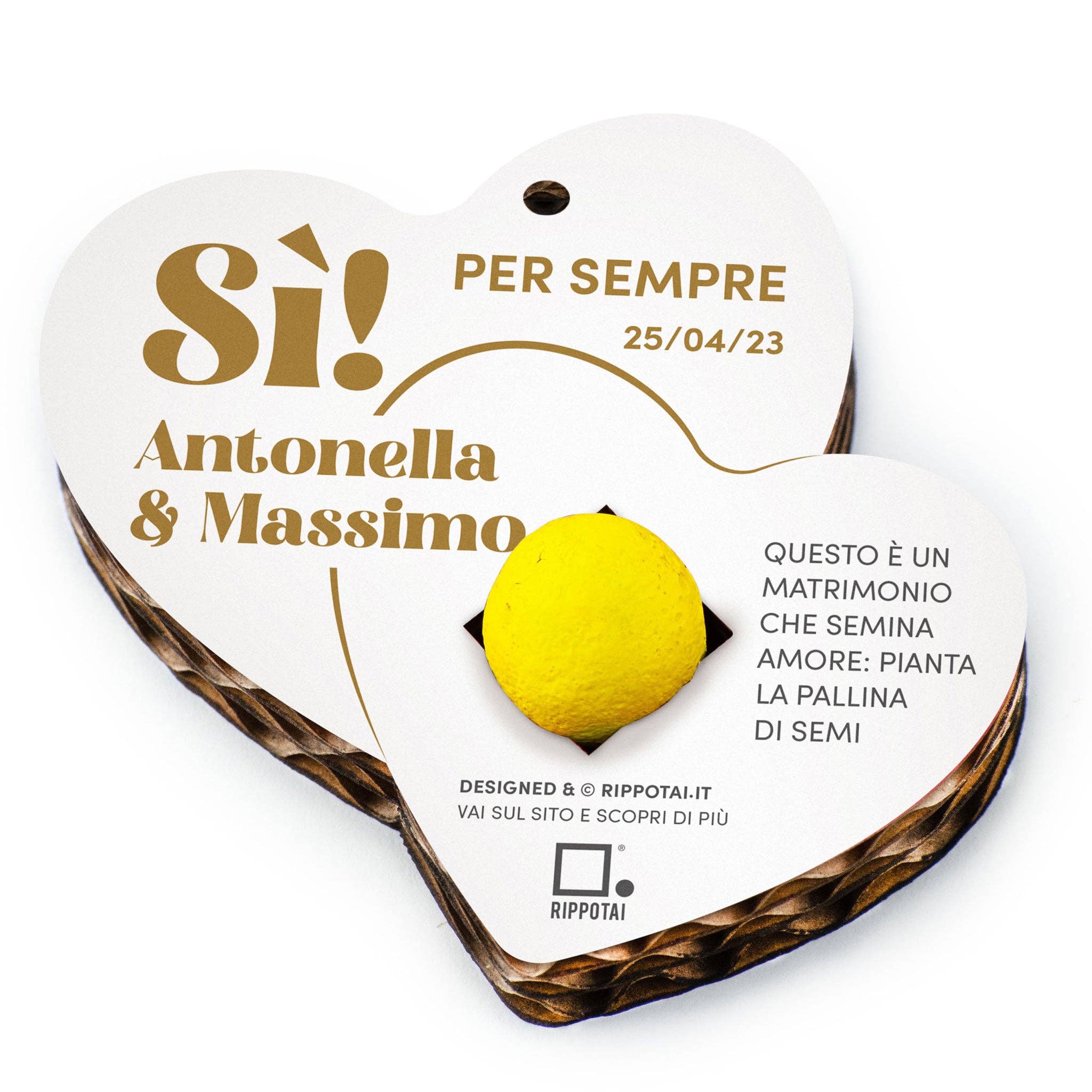 Rippotai - Wholesale Party Favor - Plantable Seed Wedding Favor for Eco-Friendly Wedding3