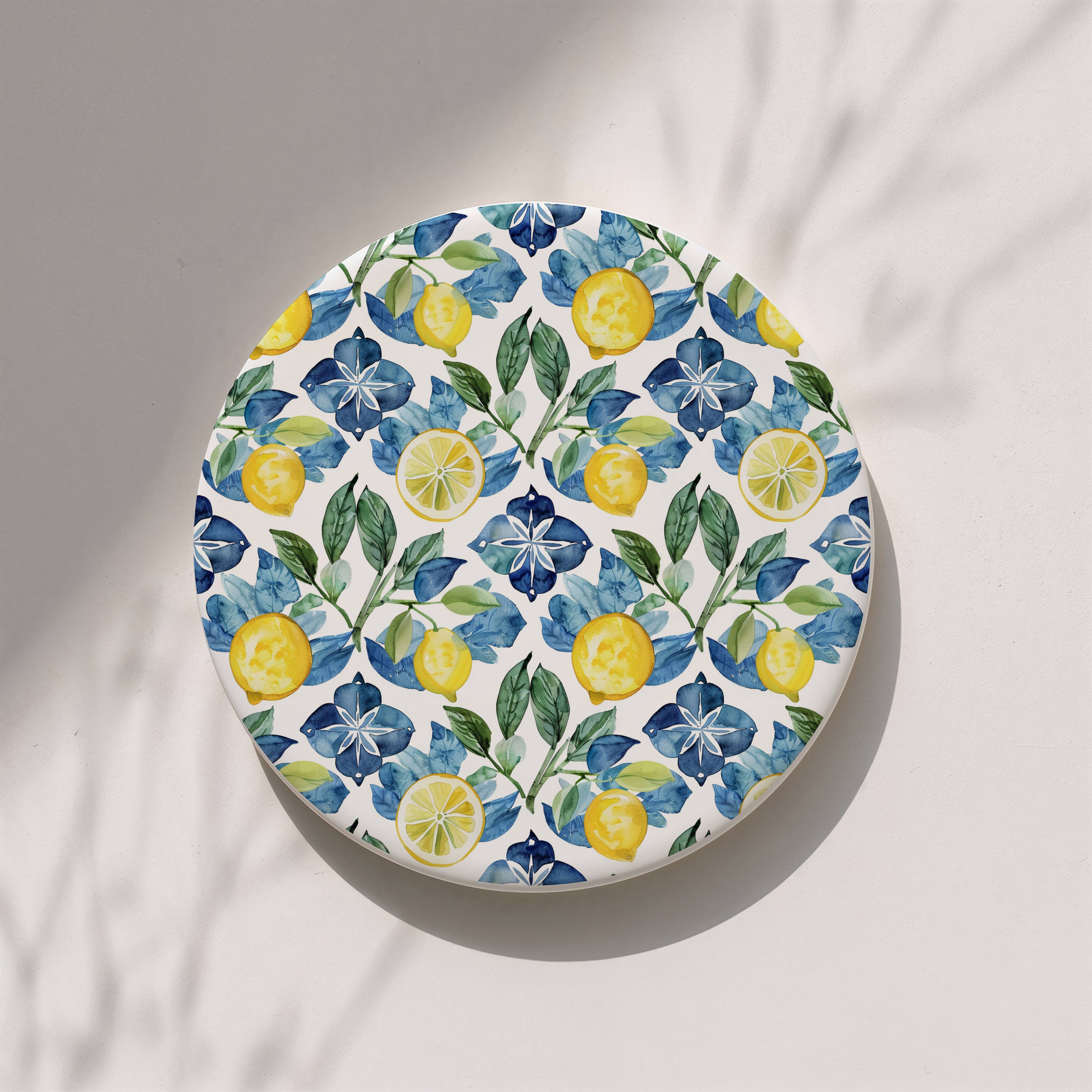 Gia Roma - Wholesale Decorative Tabletop Object - Blue Country Coaster Elegant Grandmillennial Blue Home Decor66